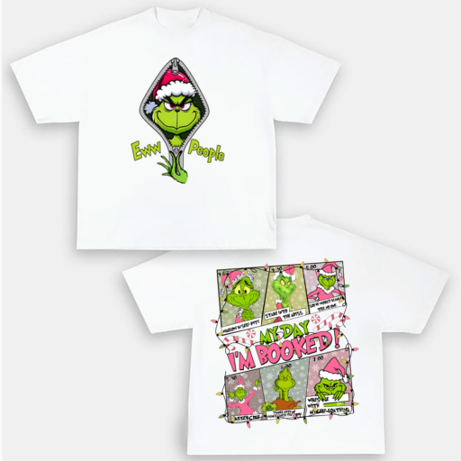Grinch Christmas Shirt, 2 Side Grinch Shirt