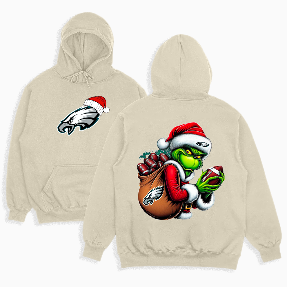 Grinch Philadelphia Christmas Shirt, 2 Side Grinch Shirt Grinch Philadelphia Christmas Shirt, 2 Side Grinch Shirt