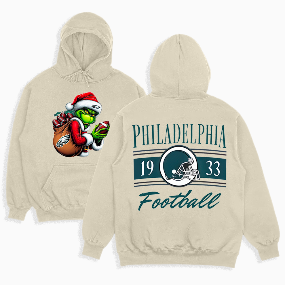 Grinch Philadelphia Christmas Shirt, 2 Side Grinch Shirt Grinch Philadelphia Christmas Shirt, 2 Side Grinch Shirt