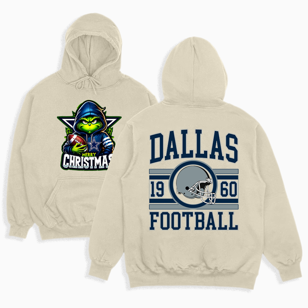 Grinch Dallas Cowboys Christmas Shirt, 2 Side Grinch Shirt Grinch Dallas Cowboys Christmas Shirt, 2 Side Grinch Shirt