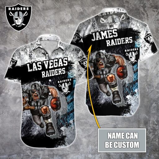Las Vegas Hawaiian  Raiders Beast Mode Battle Hawaiian Shirt
