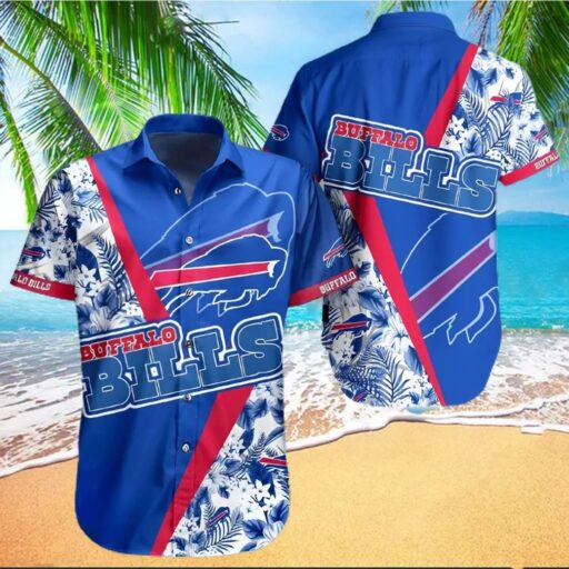 Hawaiian Buffalo Bills Hibiscus Harmony Hawaiian Shirt