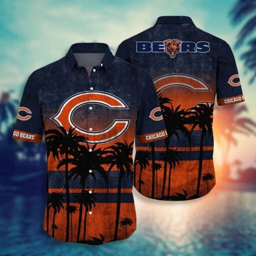 Hawaiian Chicago Bears Custom Gridiron Set