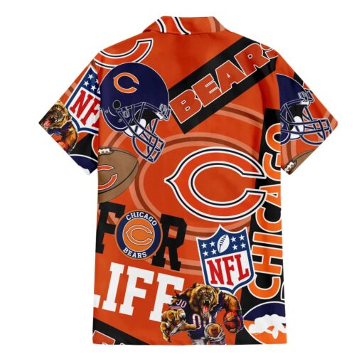 Hawaiian Chicago Bears For Life Shirt