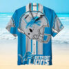 Hawaiian Detroit Lions Helmet Pride Shirt