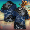 Hawaiian Dallas Cowboys Stellar Wave Hawaiian Shirt