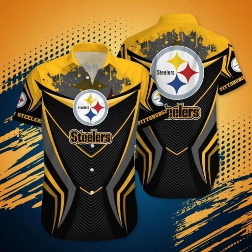 Hawaiian Pittsburgh Steelers Titan Geary Hawaiian Shirt