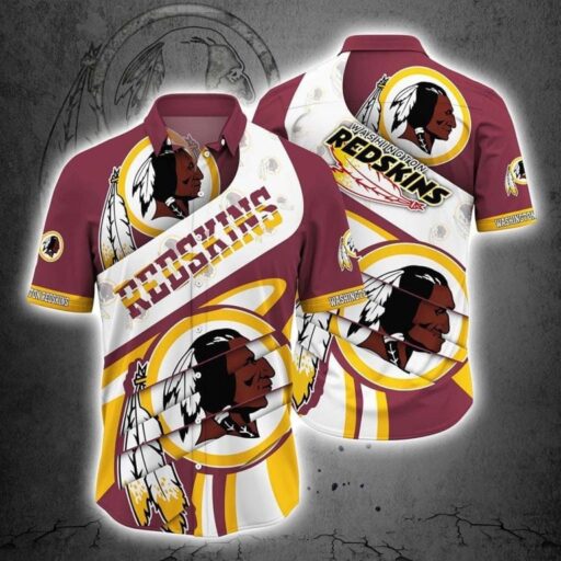 Hawaiian Washington Redskins Legacy Ring Hawaiian Shirt