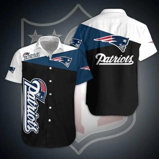 Hawaiian New England Patriots Paradise Vibes Hawaiian Shirt