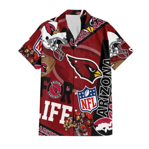 Hawaiian Arizona Cardinals For Life Shirt