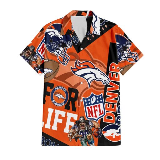 Hawaiian Denver Broncos For Life Hawaiian Shirt
