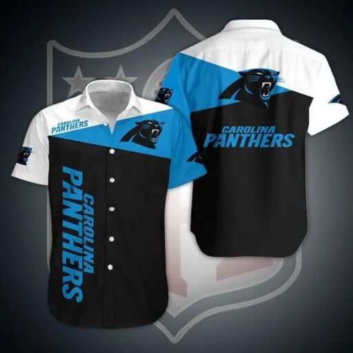 Hawaiian Carolina Panthers Panther Bay Paradise Hawaiian Shirt