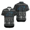 Hawaiian Carolina Panthers Ugly Christmas Sweater Hawaiian Shirt