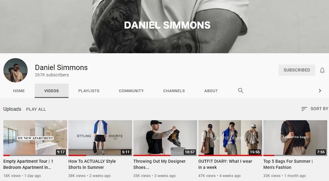 rekomendasi YouTuber fashion pria