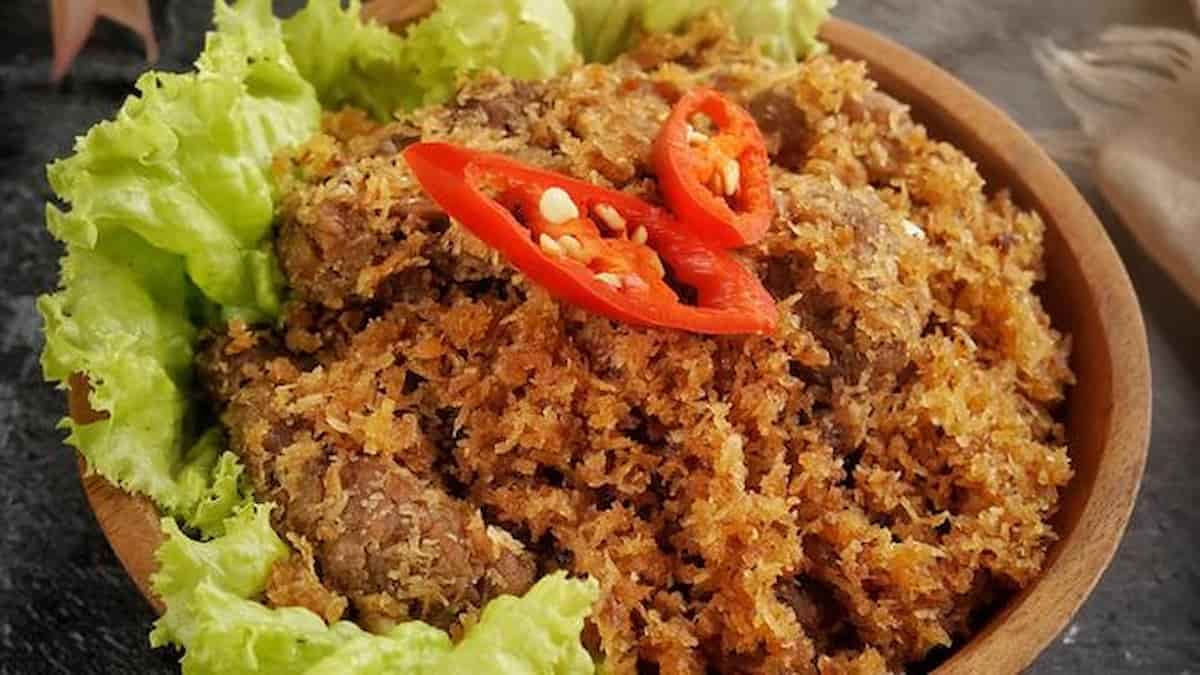 Serundeng Daging Sapi