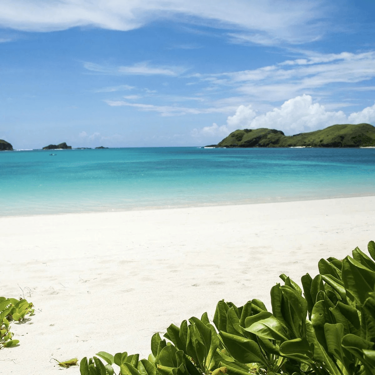 Relax at Tanjung Aan Beach
