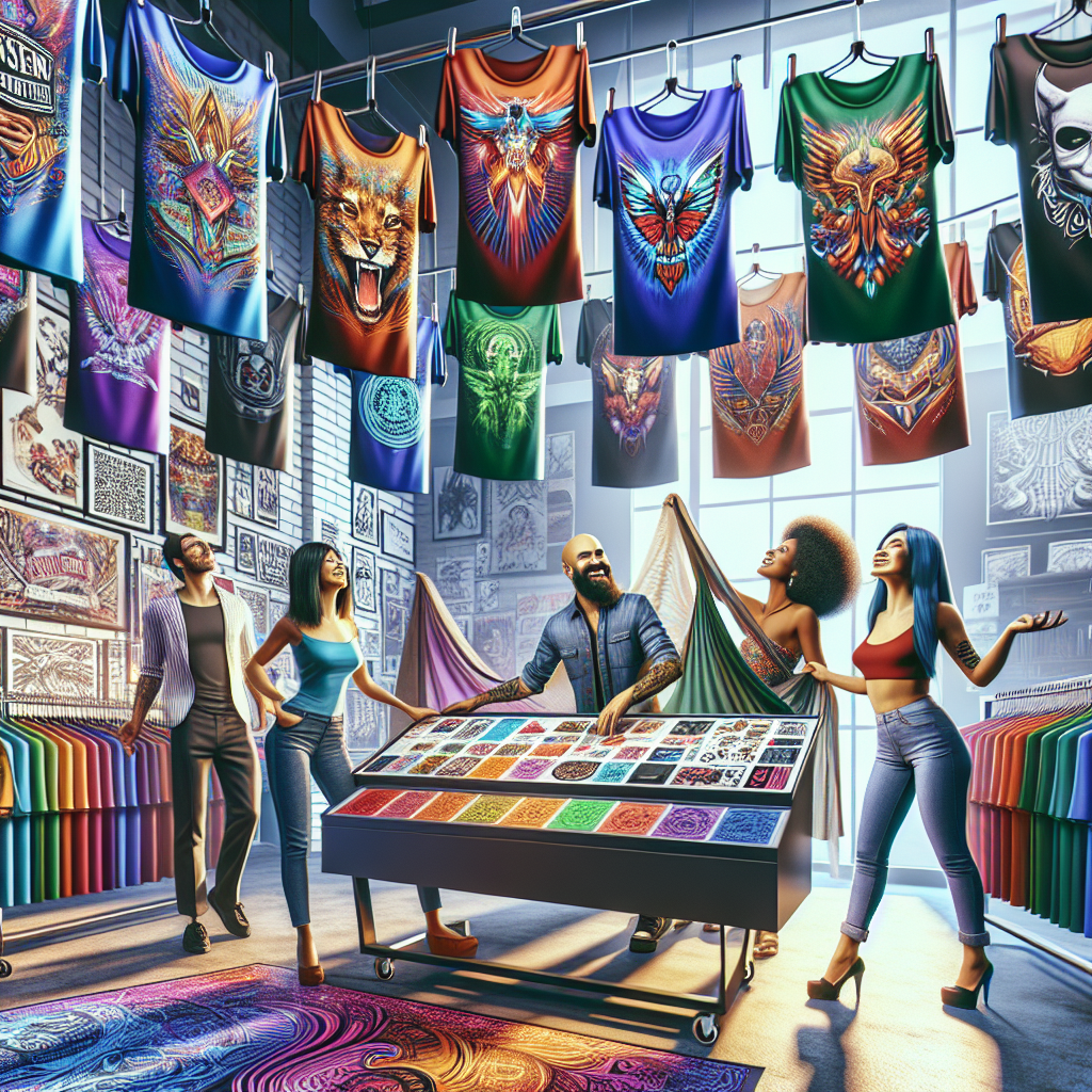 T-Shirt Printing: The Perfect Merchandise Solution
