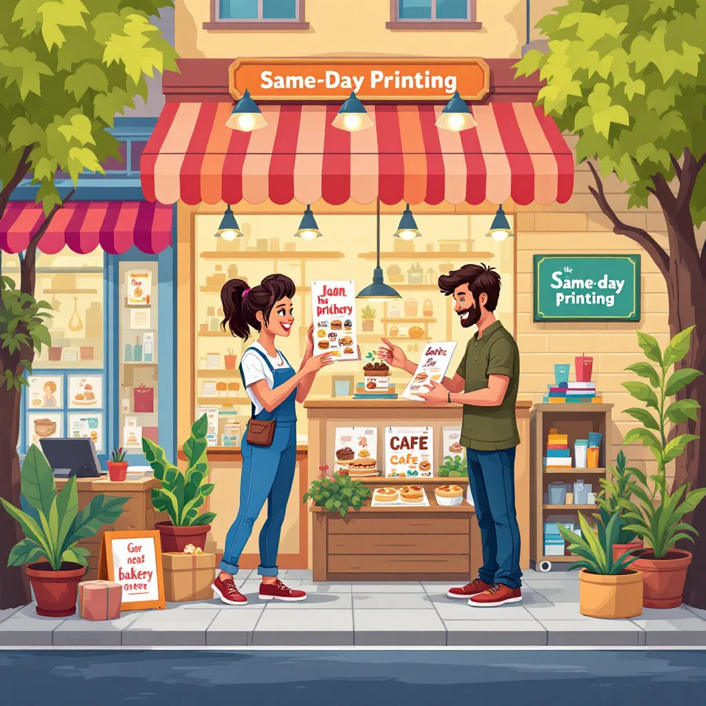 How Local Businesses Can Benefit from Same Day Printing Services