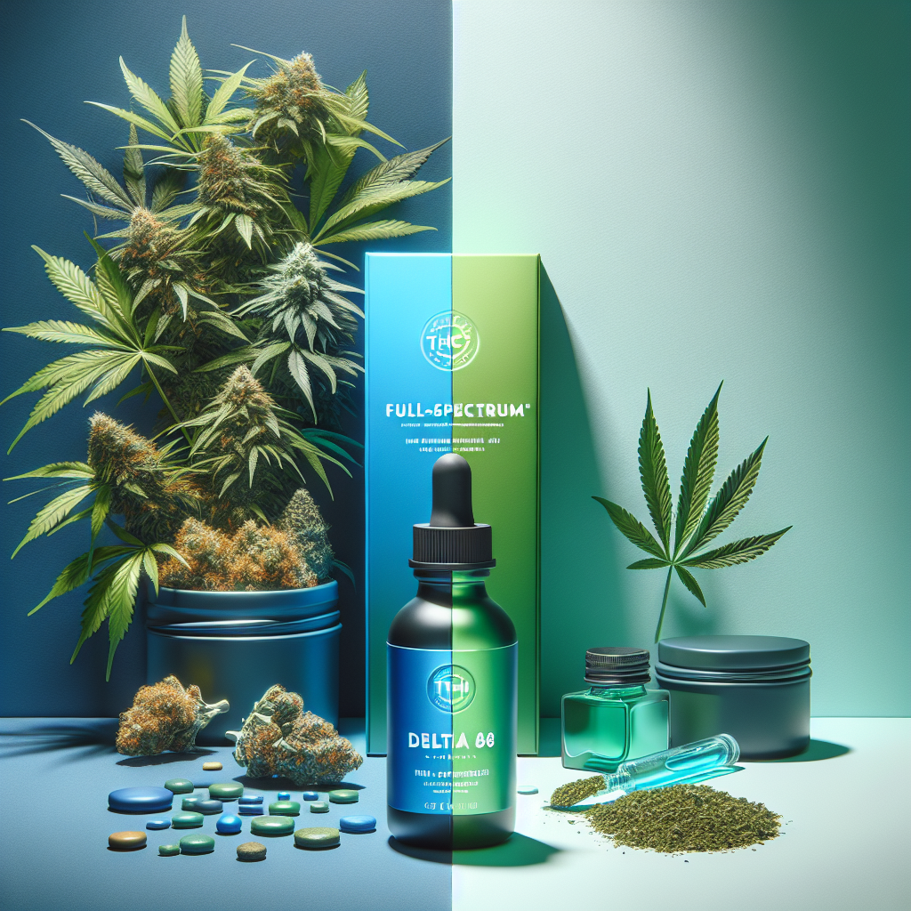 The Difference Between Full-Spectrum and Delta 8 THC Products