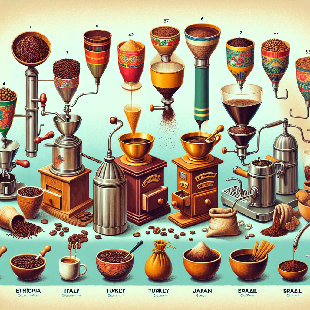 Coffee Cultures: How Different Countries Prepare Their Brew