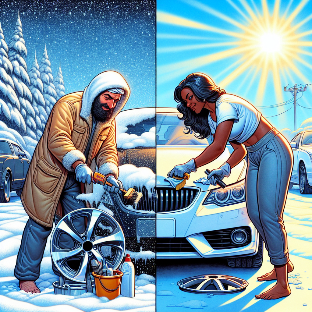 Seasonal Hubcap Care: Prepare for Winter and Summer