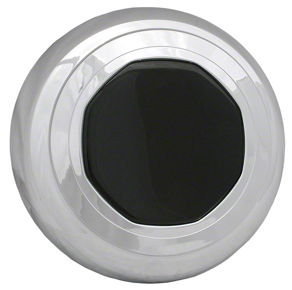 Lincoln Town Car Replica Chrome/Black Center Cap #F5VC1A096BA