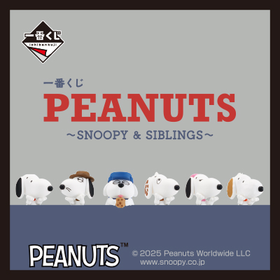 一番くじ PEANUTS 〜SNOOPY & SIBLINGS〜