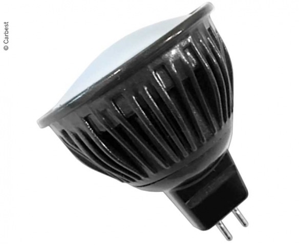 Product image: Led polttimo MR16, 4x SMD, 5 W, 240 lm, 120°, Ø50xH54mm