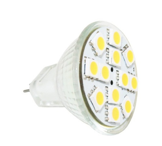 Led polttimo MR 11 SMD 1,8 w Valoteho 100 Lumen lämmin valkoinen