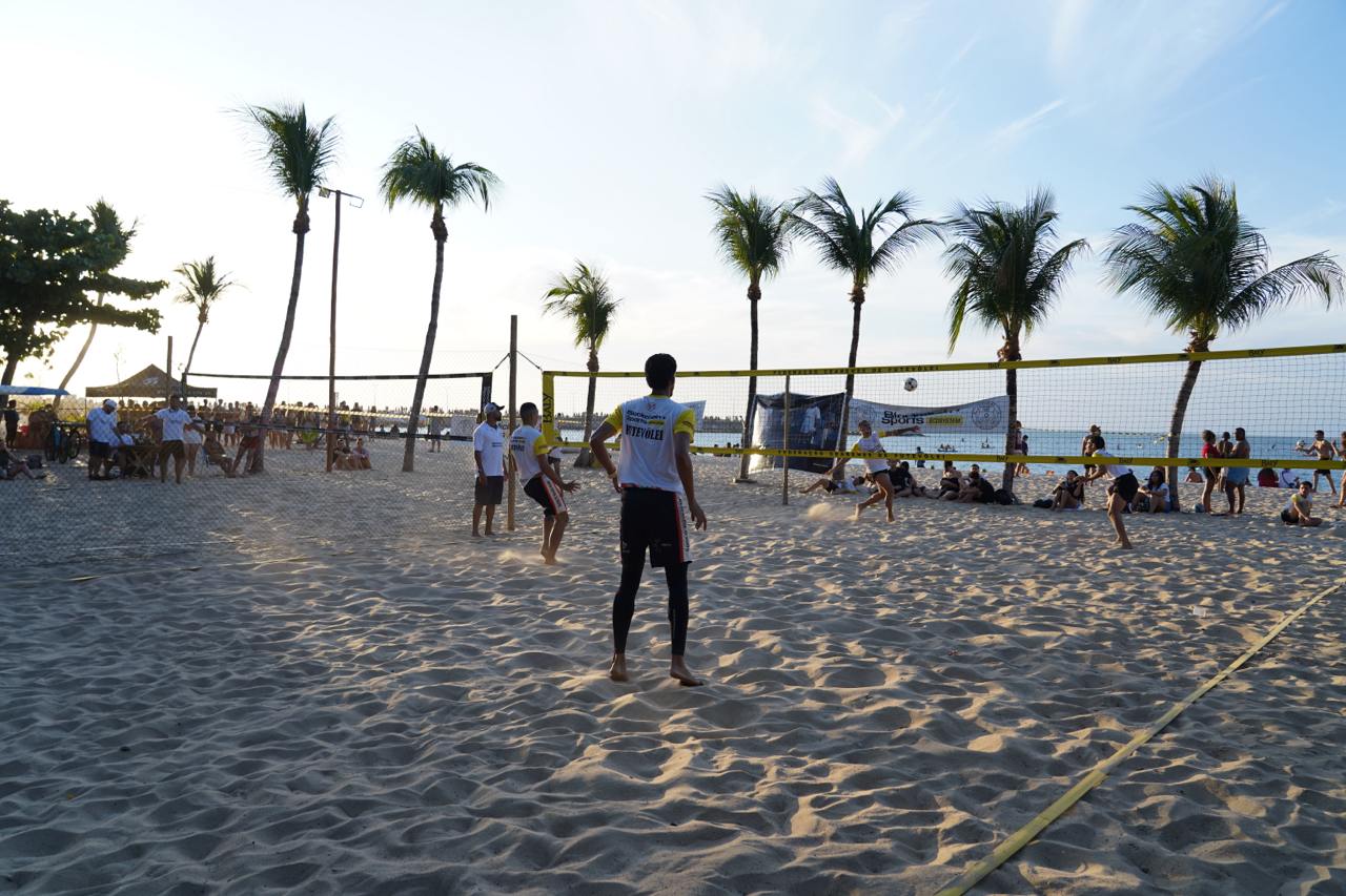 First Blockchain Sports Footvolley Tournament in Beira-Mar