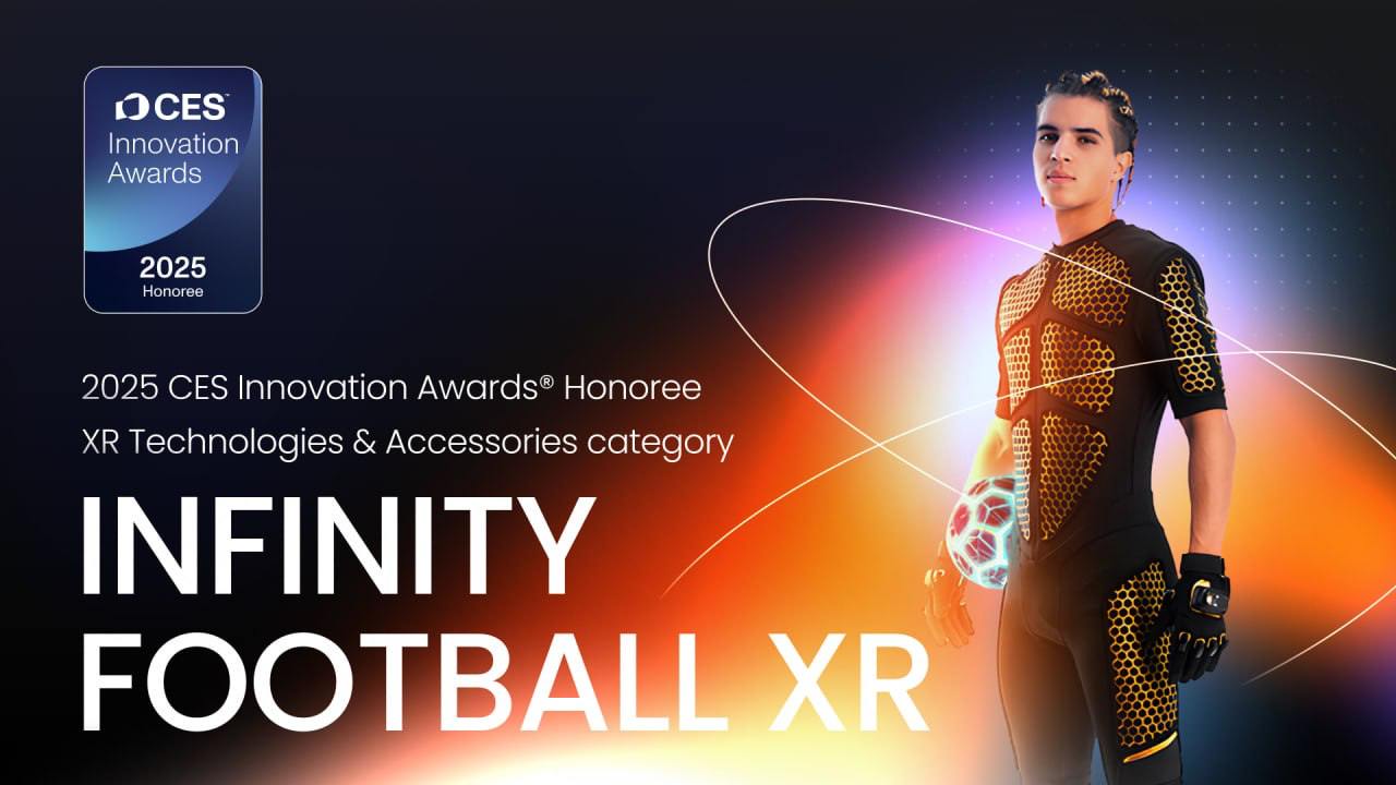 Infinity Football XR Triumphs at CES Innovation Awards® 2025