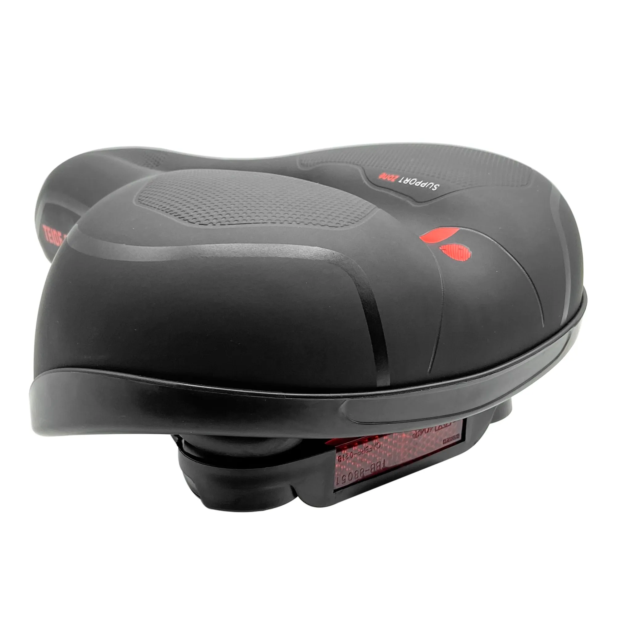 asiento-para-bicicleta-de-elastic-foam-ancho-antiprostatico-con-reflejante-y-amortiguador-negro-con-vivos-rojos-tl-3032-mariluz-1