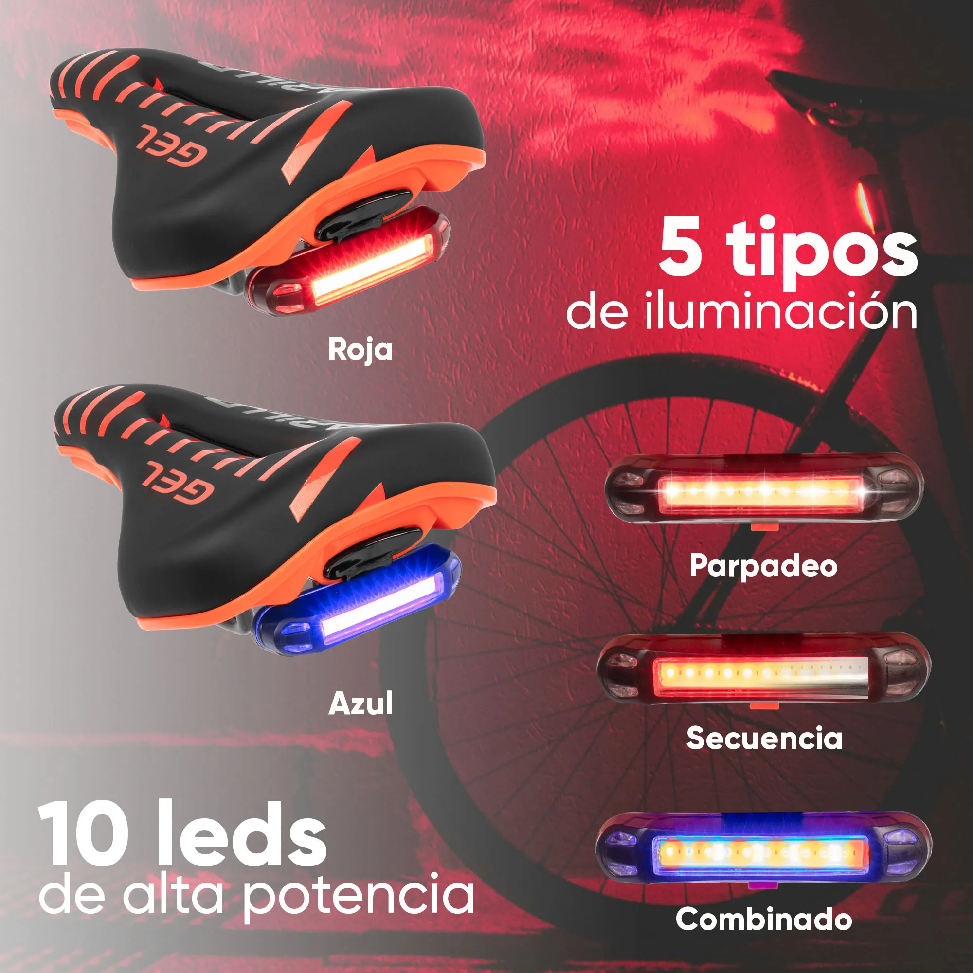 asiento-para-bicicleta-de-gel-con-lampara-portatil-negro-naranja-wl-9166l-mariluz-4