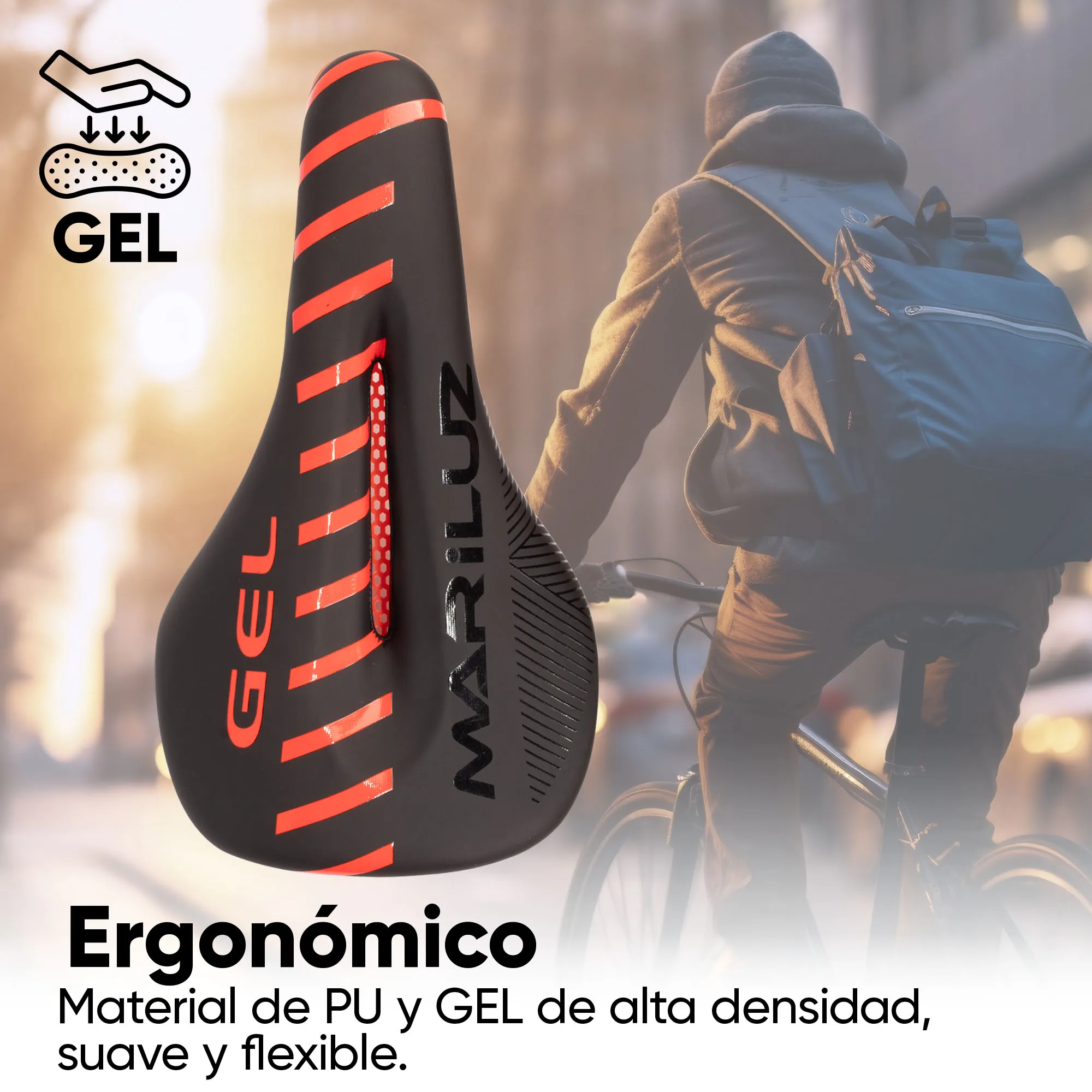asiento-para-bicicleta-de-gel-con-lampara-portatil-negro-naranja-wl-9166l-mariluz-6