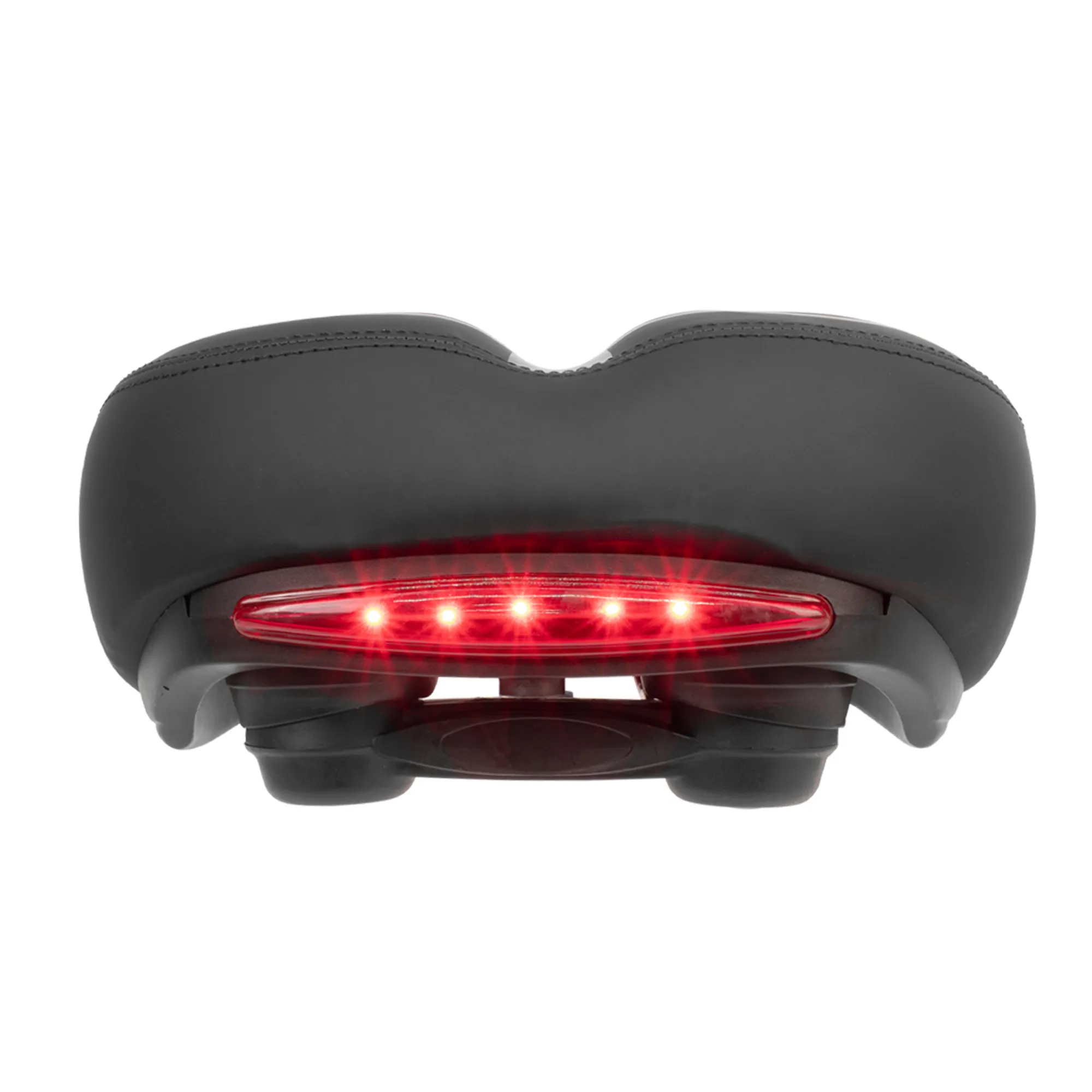 asiento-para-bicicleta-ancho-antiprostatico-con-base-de-gel-y-lampara-portatil-negro-con-vivos-rojos-wl-196l-mariluz-1