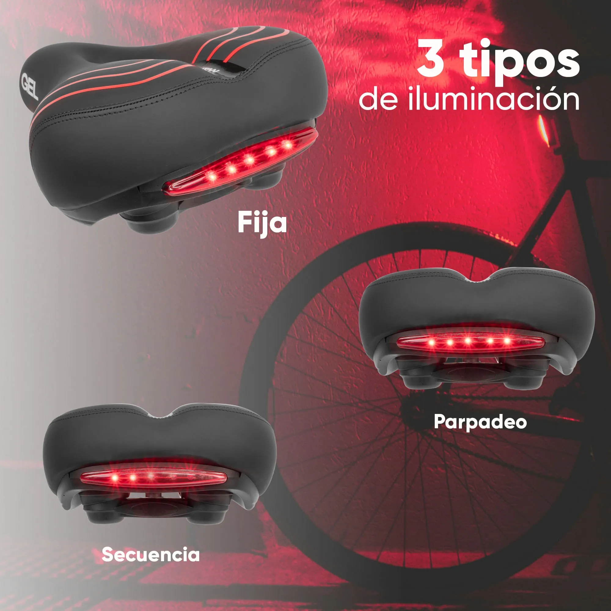 asiento-para-bicicleta-ancho-antiprostatico-con-base-de-gel-y-lampara-portatil-negro-con-vivos-rojos-wl-196l-mariluz-4