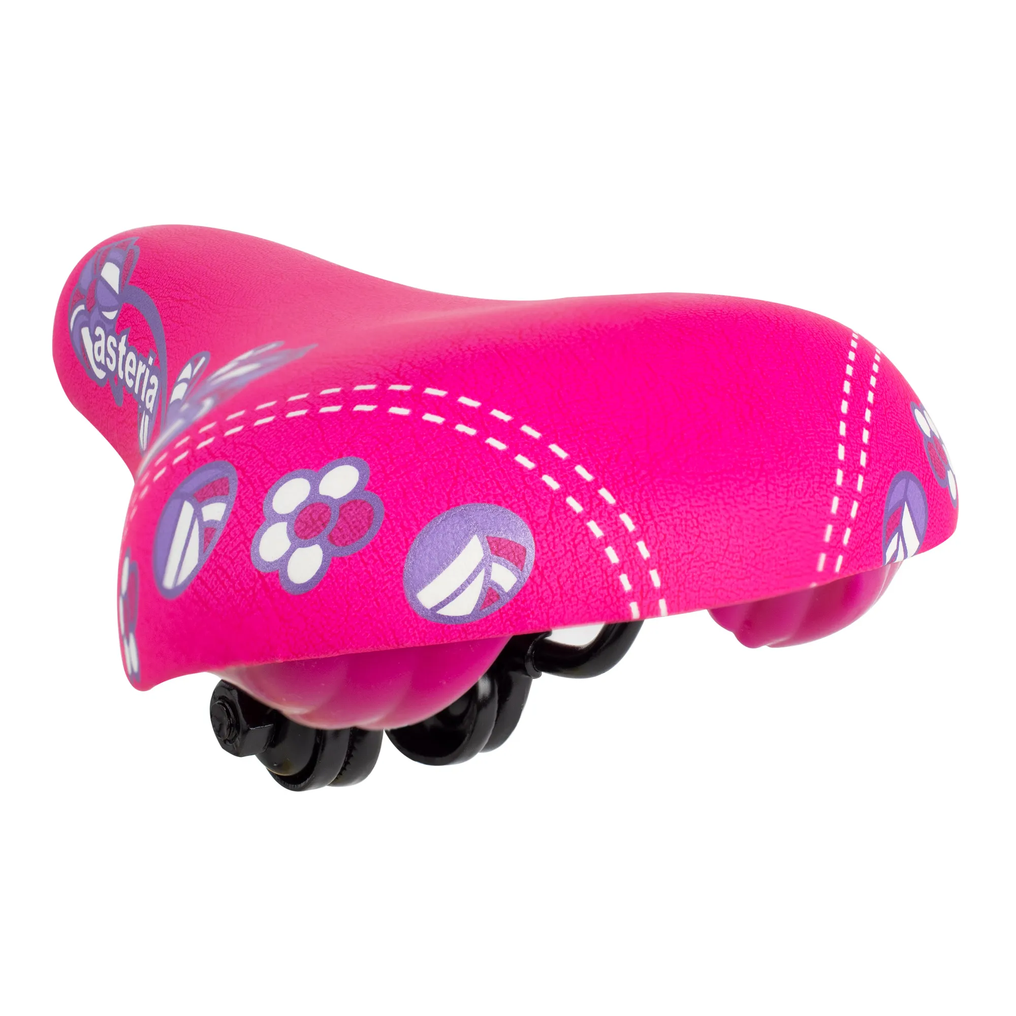 asiento-para-bicicleta-infantil-bmx-rosa-con-flores-moradas-2