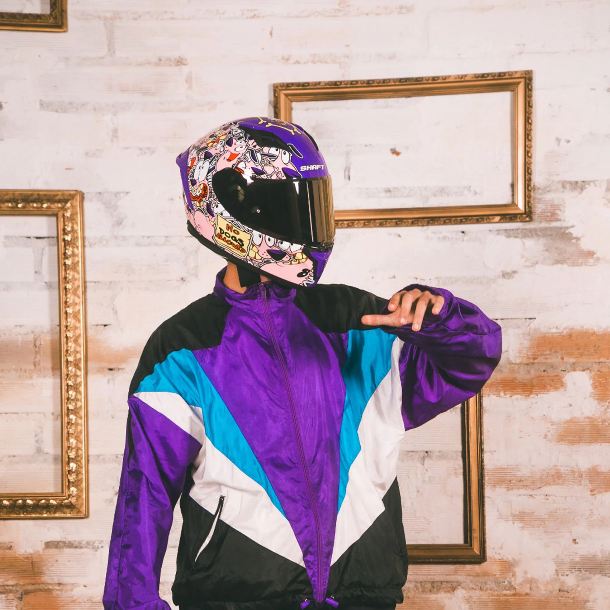 casco-para-motociclista-talla-xl-cerrado-sh582sp-evo-coraje-purpura-rosa-shaft-5