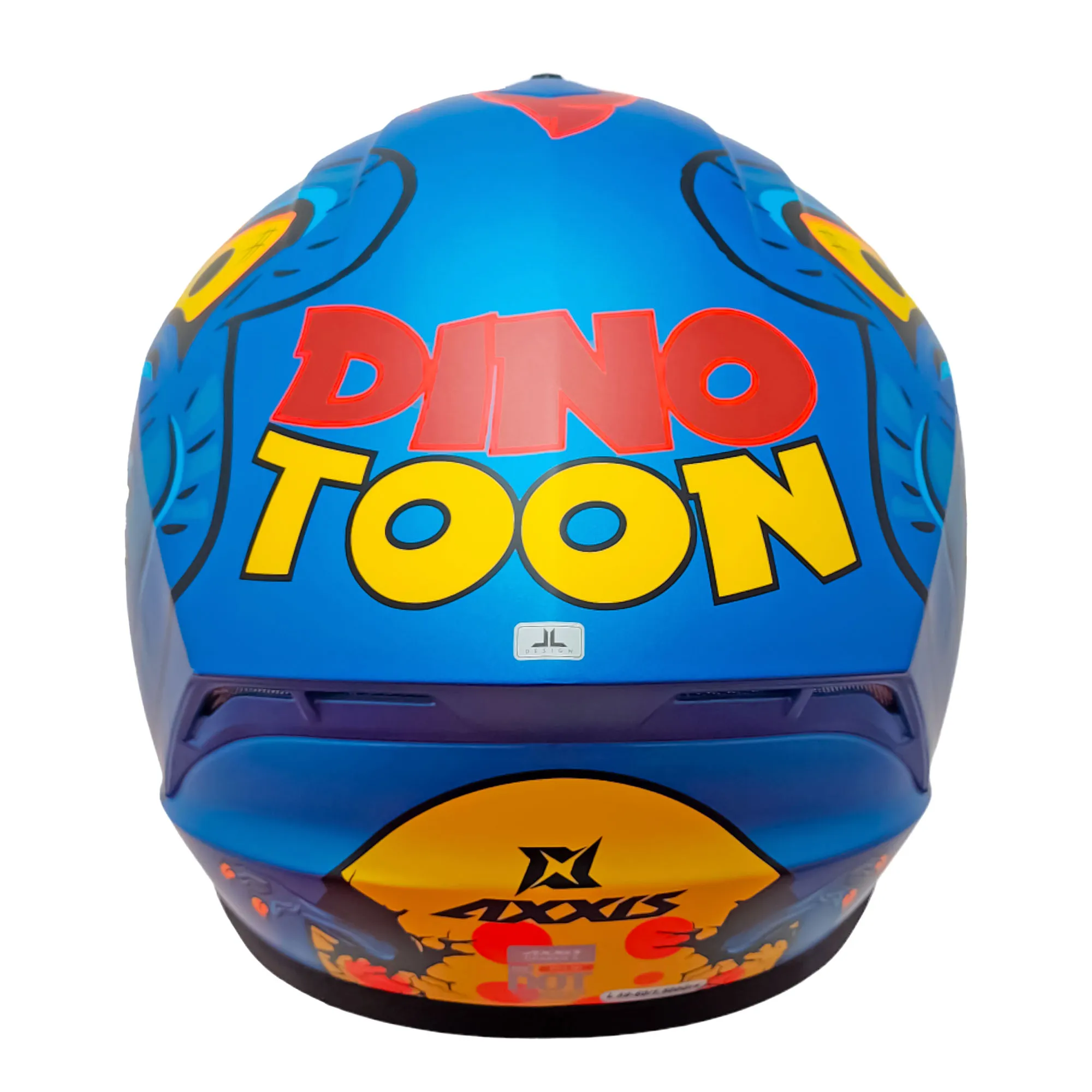 Casco para motociclista talla M cerrado Draken Dinotoon C7 Axxis