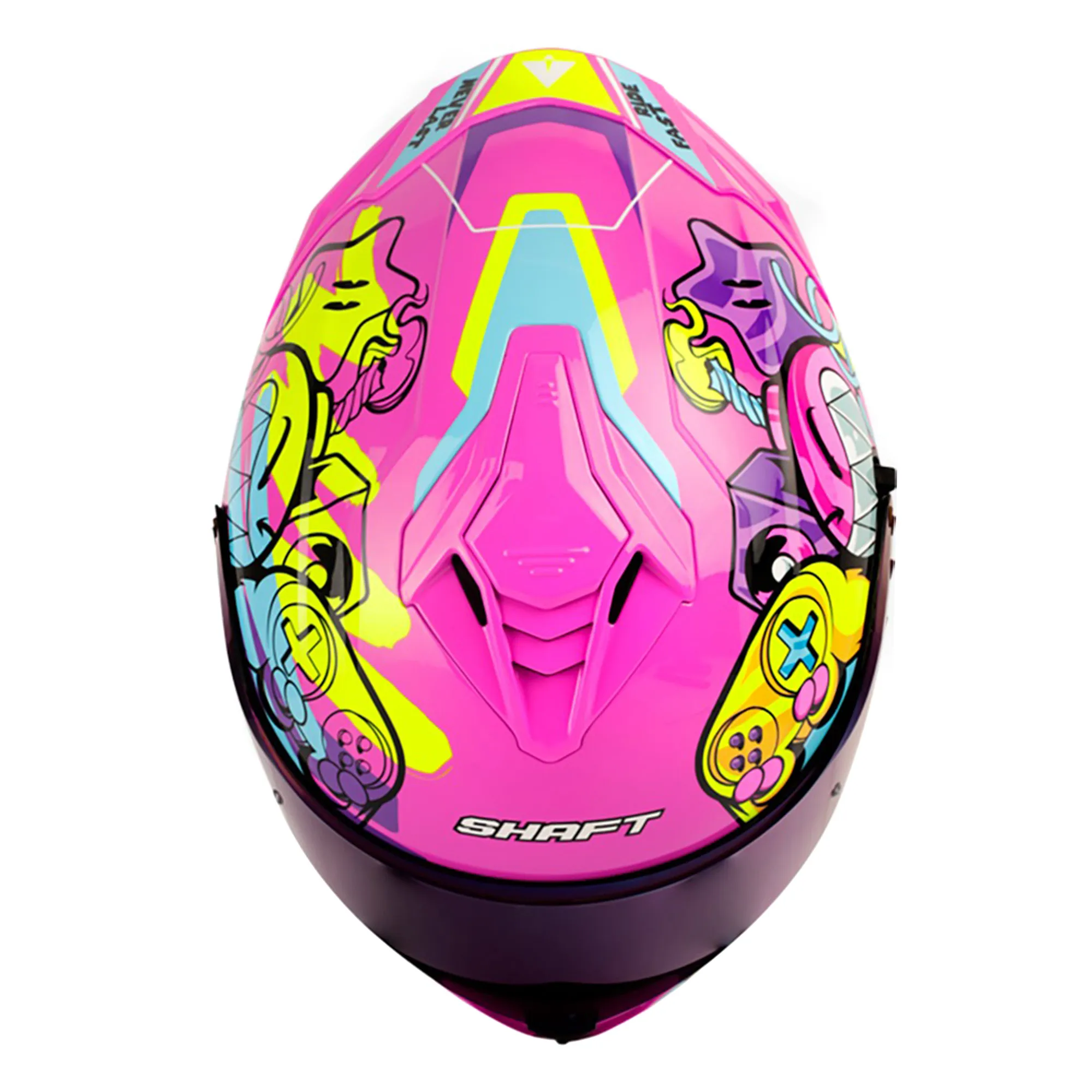 casco-para-motociclista-talla-s-cerrado-chalk-draw-fucsia-matte-shaft-2