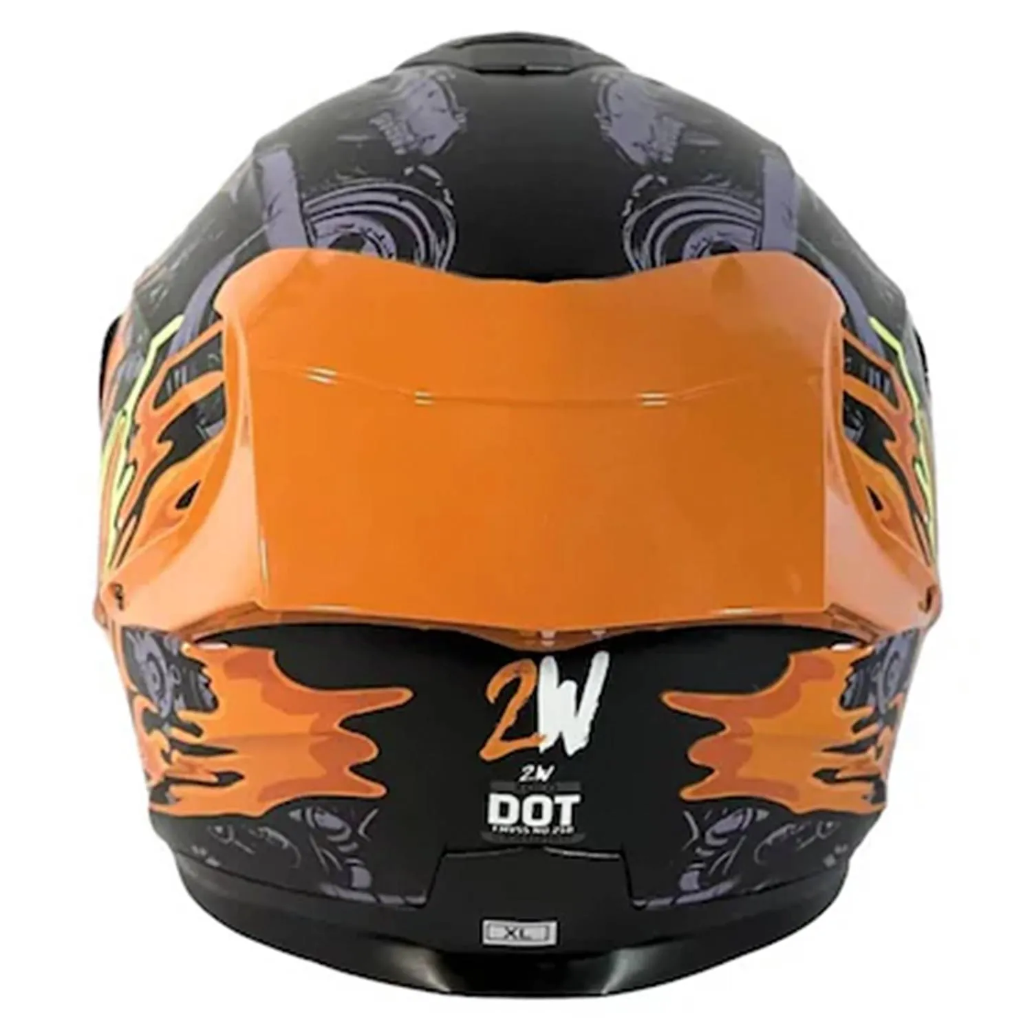 casco-para-motociclista-talla-xl-abatible-2w-xolo-negro-naranja-2