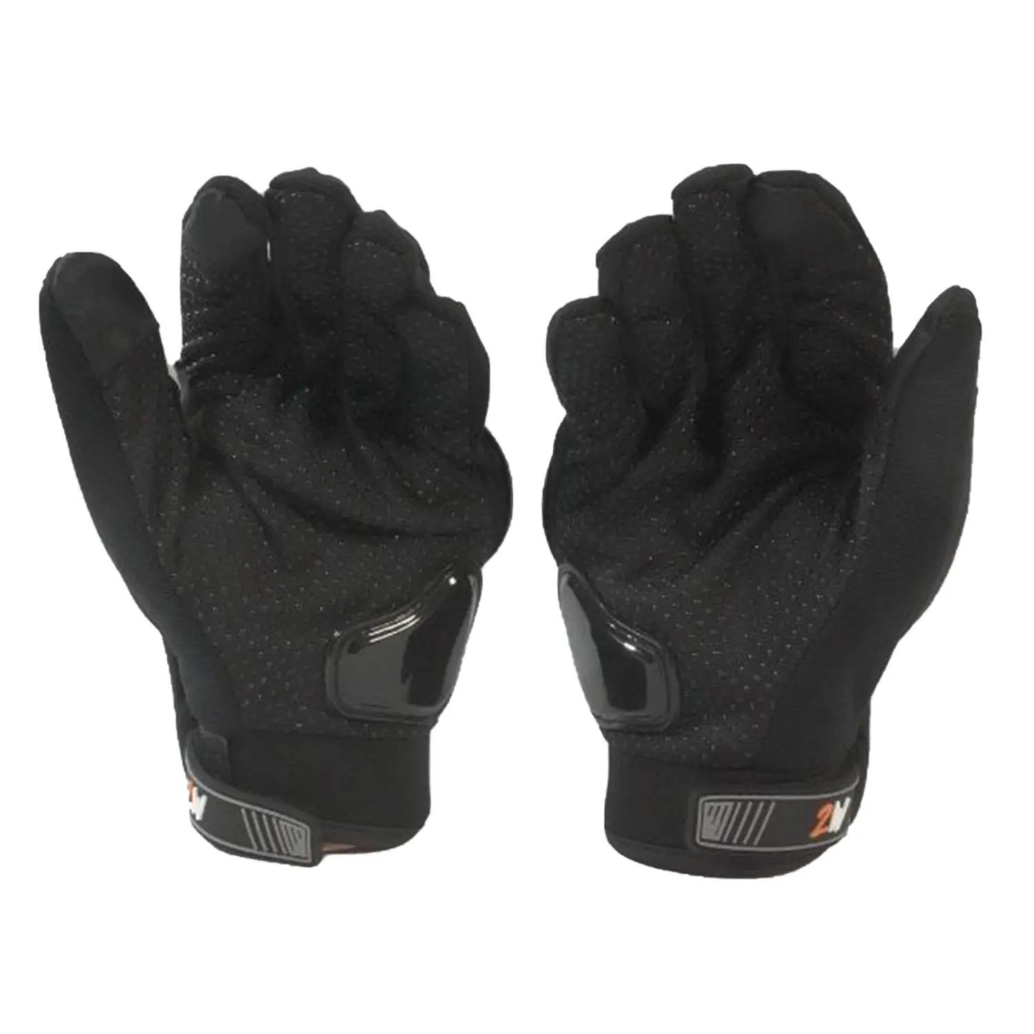 guantes-para-motociclista-talla-xl-road-guard-negro-gris-2w-1