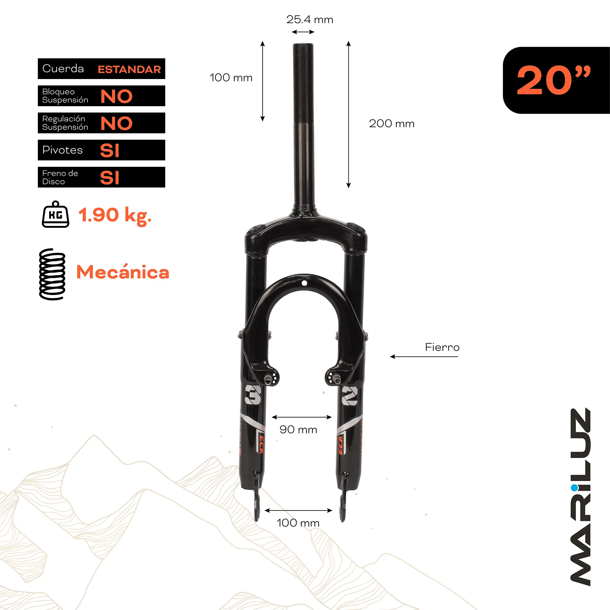 tijera-para-bicicleta-20-de-montana-con-suspension-254mm-fierro-negra-con-rosca-mariluz-eca-1