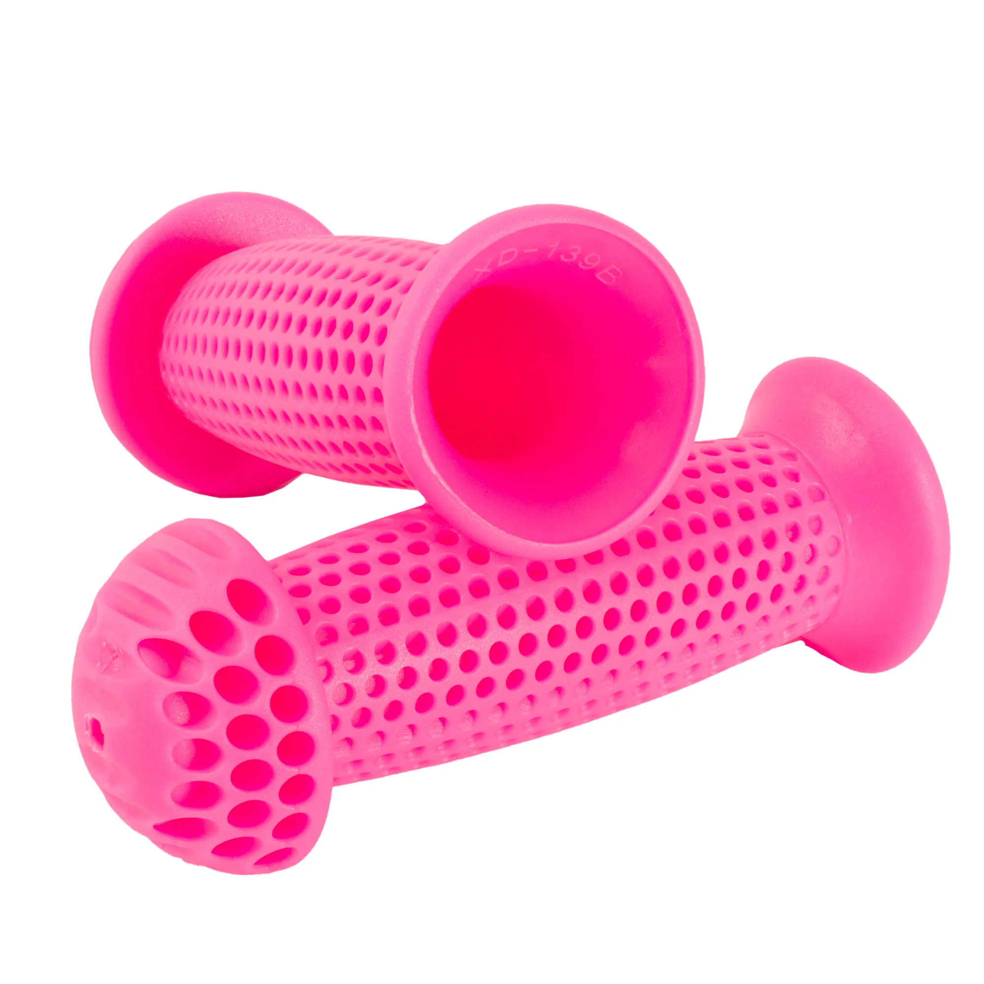 punos-para-manubrio-110mm-rosa-mariluz-2