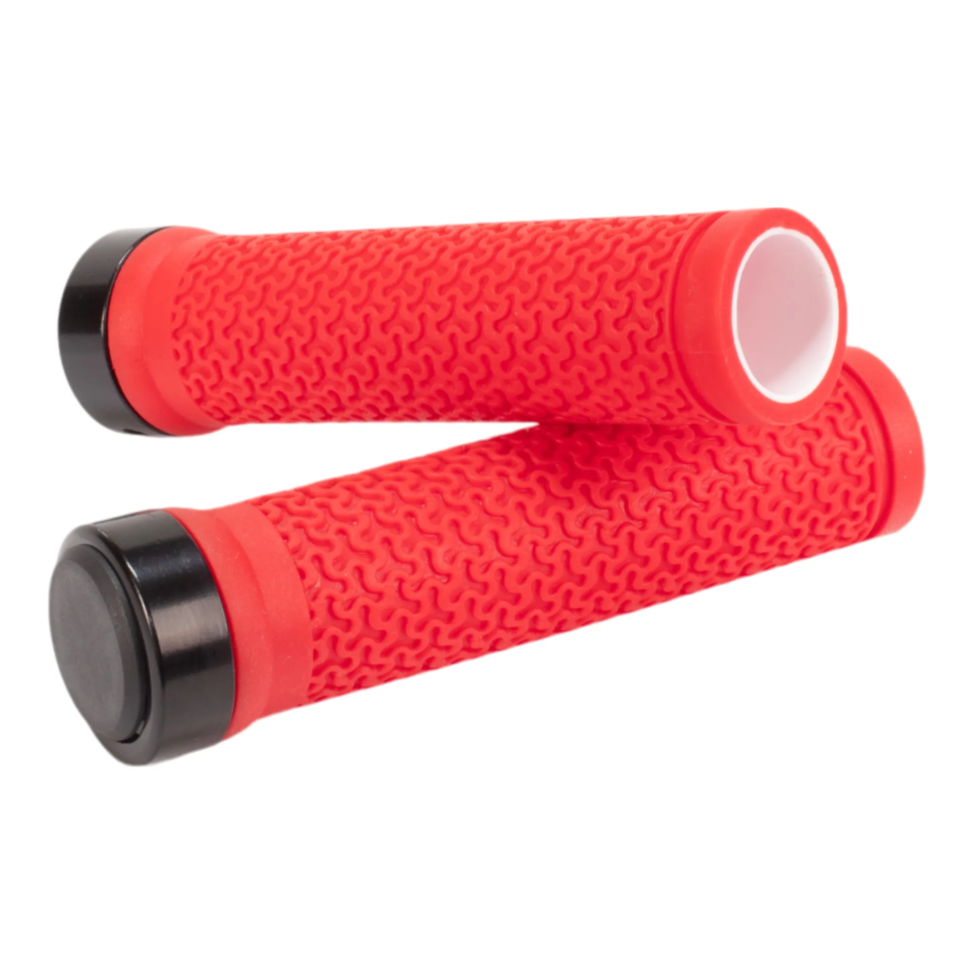 punos-para-manubrio-135mm-seguro-allen-rojo-mariluz-1