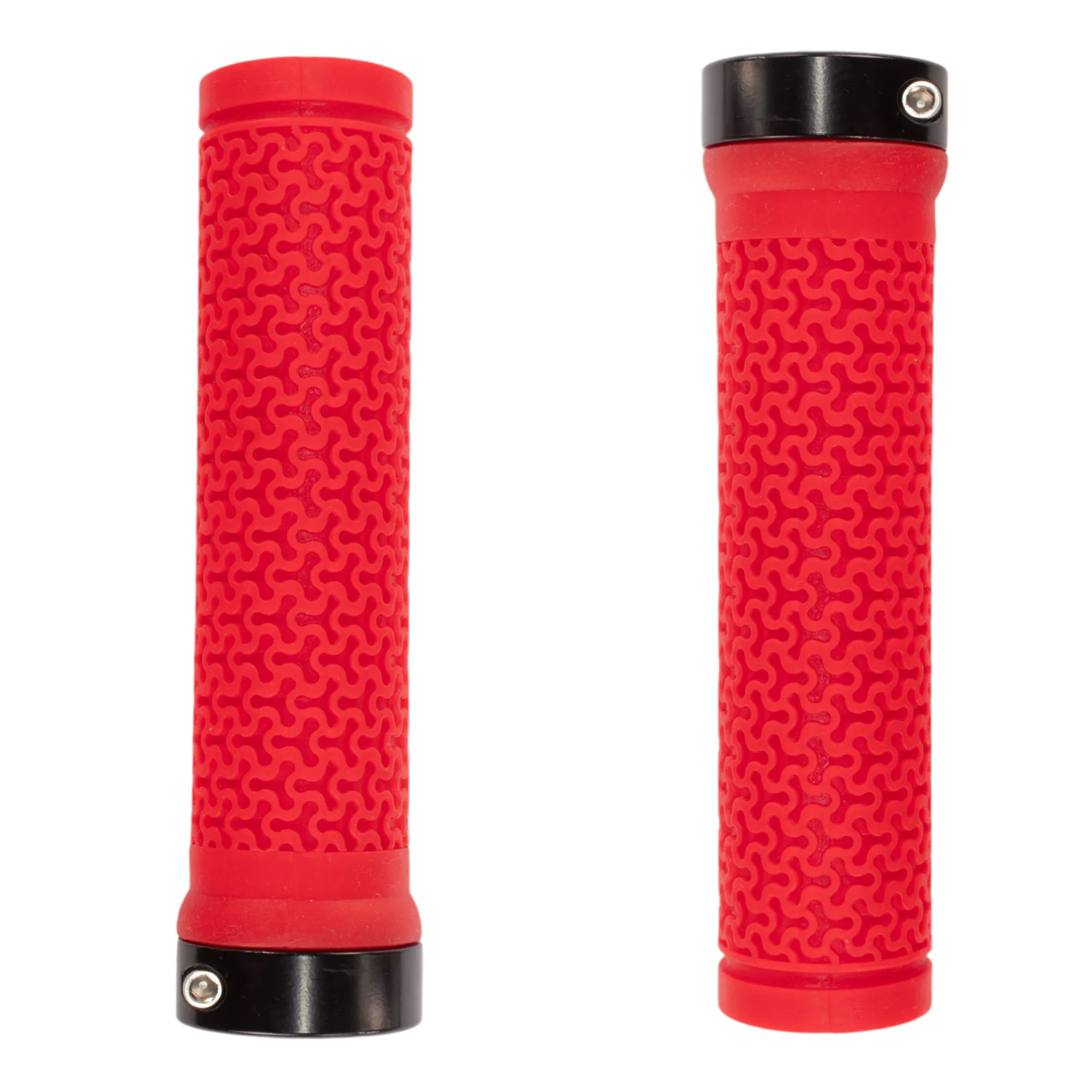 punos-para-manubrio-135mm-seguro-allen-rojo-mariluz-2