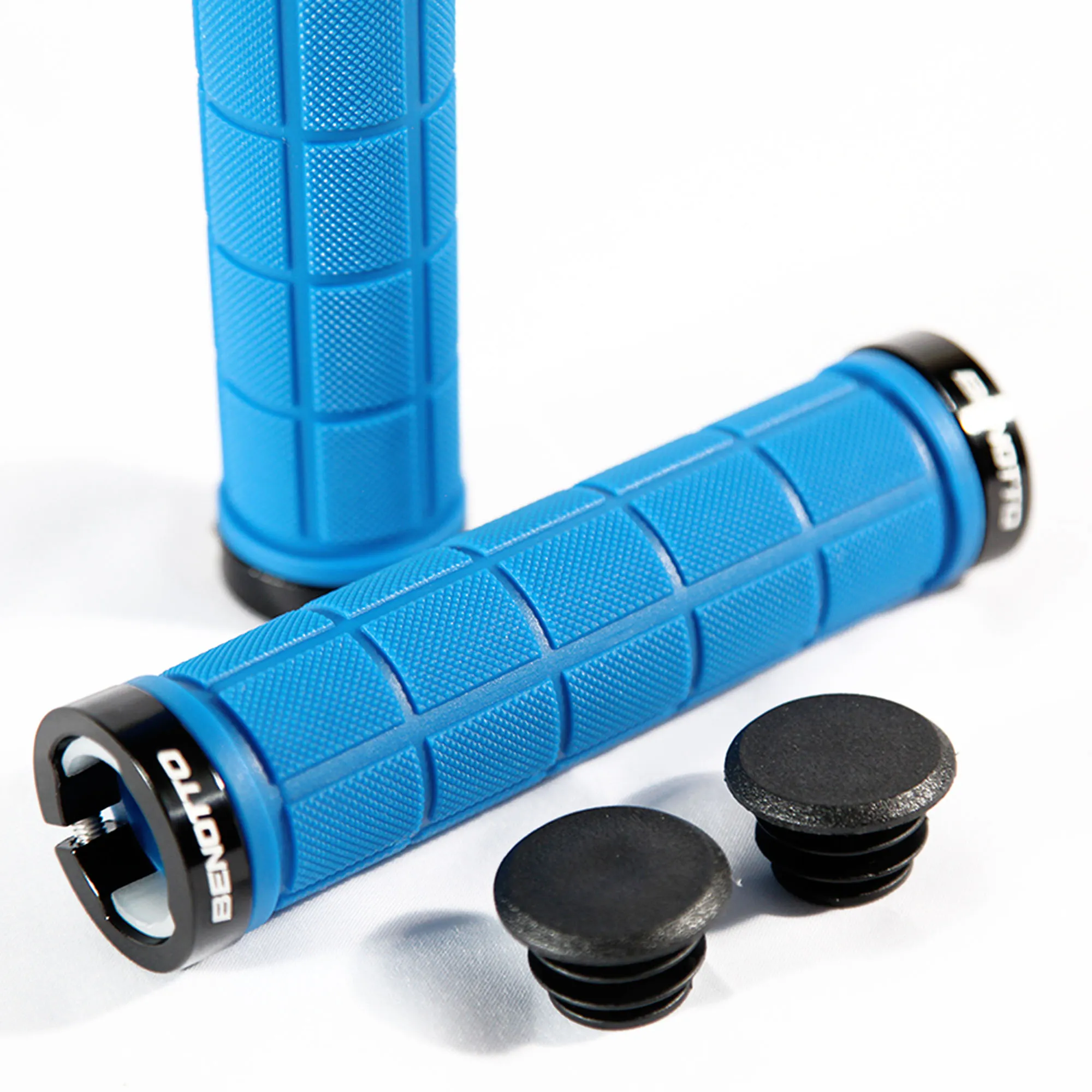 punos-para-bicicleta-sz-155a-lock-on-azul-negro-130mm-benotto-1