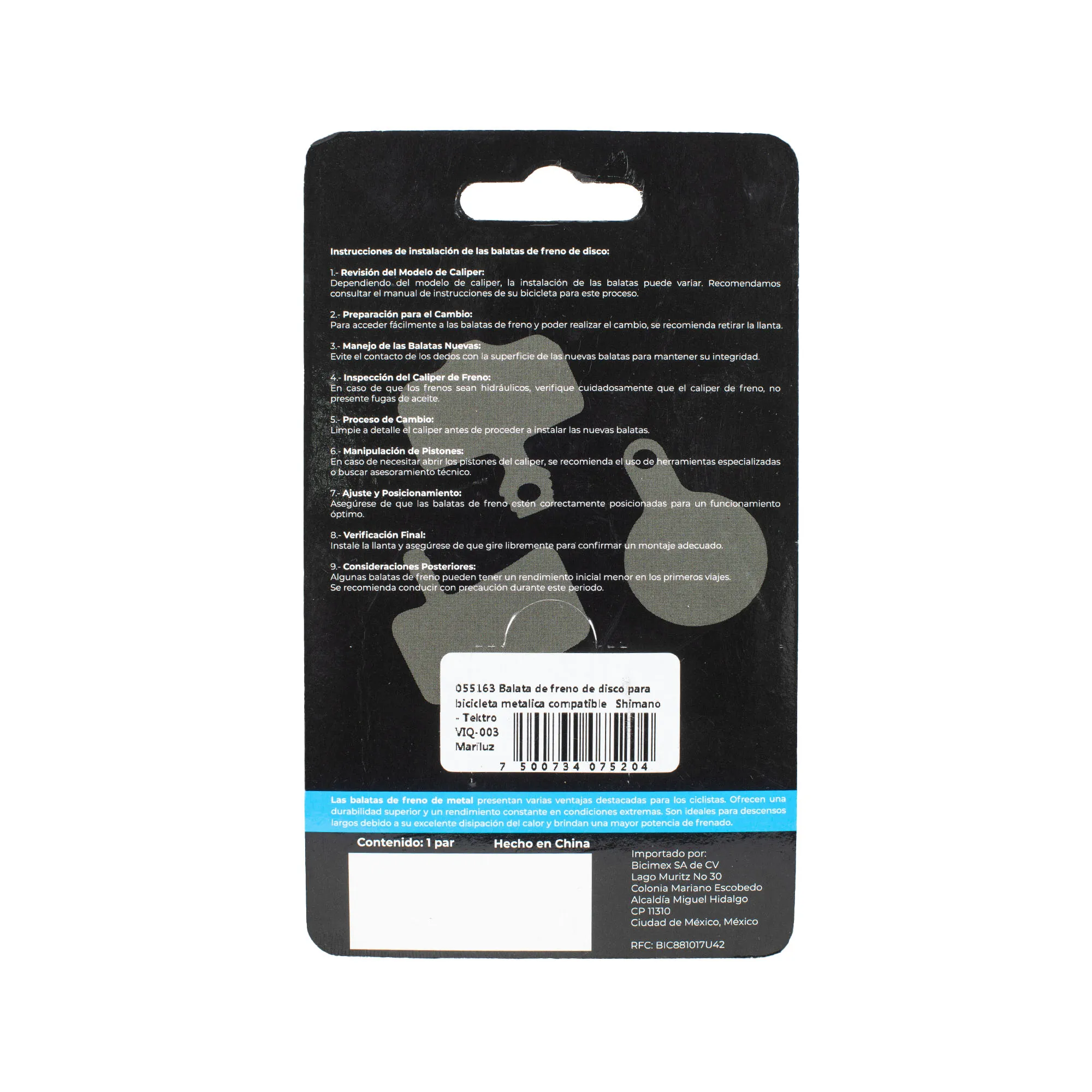 balata-de-freno-de-disco-para-bicicleta-metalica-compatible-shimano-tektro-viq-003-mariluz-1