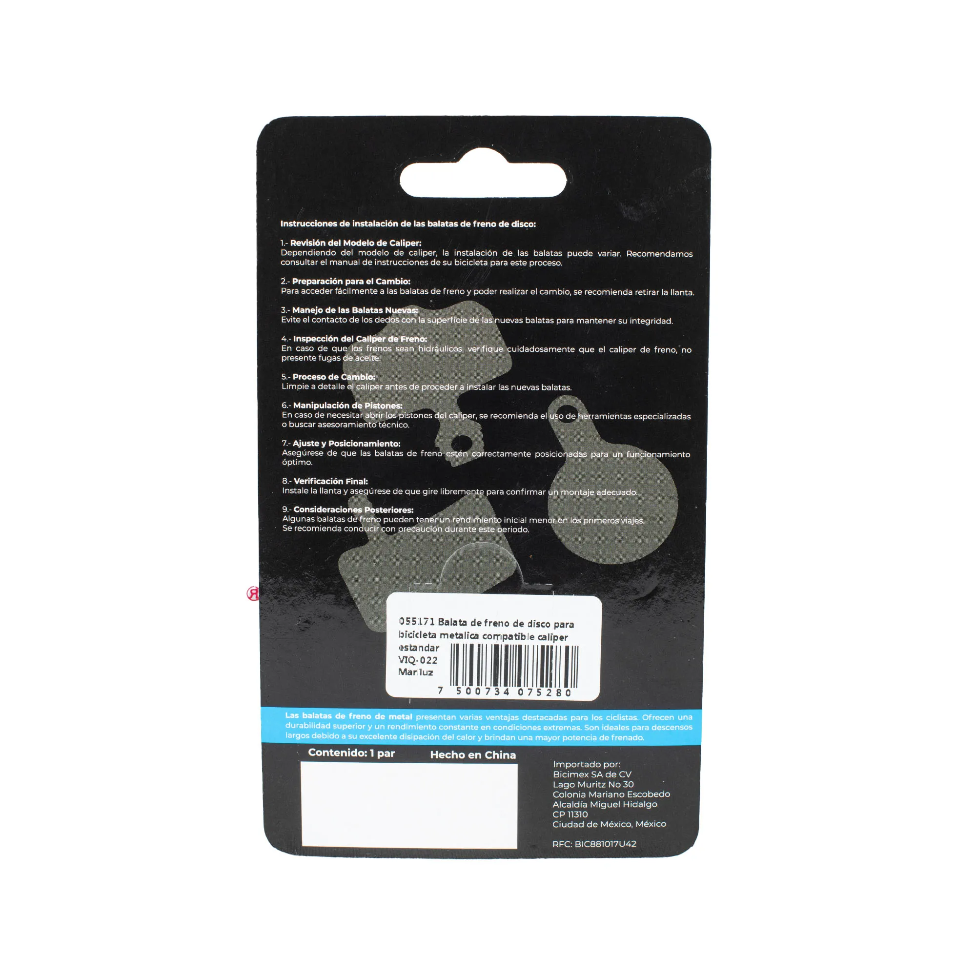 balata-de-freno-de-disco-para-bicicleta-metalica-compatible-caliper-estandarviq-022-mariluz-1