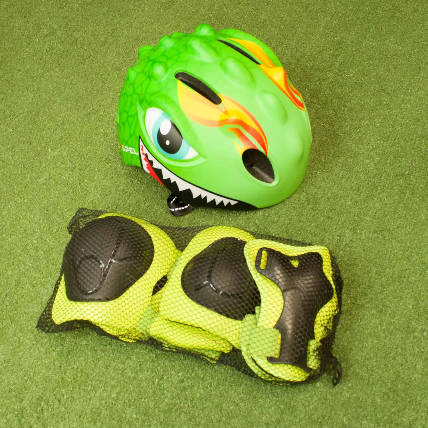 casco-de-seguridad-para-ciclista-infantil-con-protectores-unitalla-48-52cm-verde-gospel-6